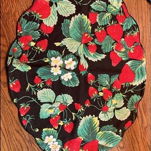 Strawberry placemats
